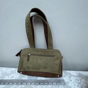 Suede Handbag